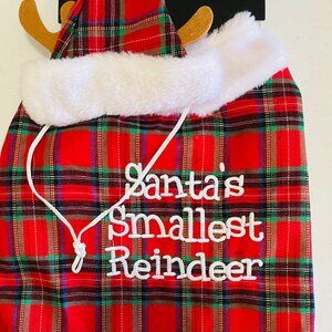 Pet Costume: Santa's Smallest Reindeer